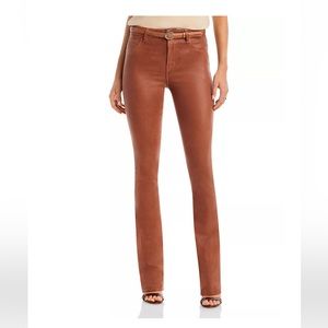 L’AGENCE Selma High Rise Sleek Baby Bootcut Jeans in Fawn Coated Sz 26